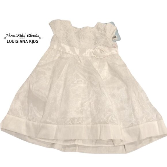 Other Other - NEW Flower Girl 18m White Lace Dress